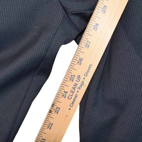 Theory Malcolm Pinstripe Suit Pants Size 31 100% Virgin Wool Slim Tailored Fit - Picture 6 of 13